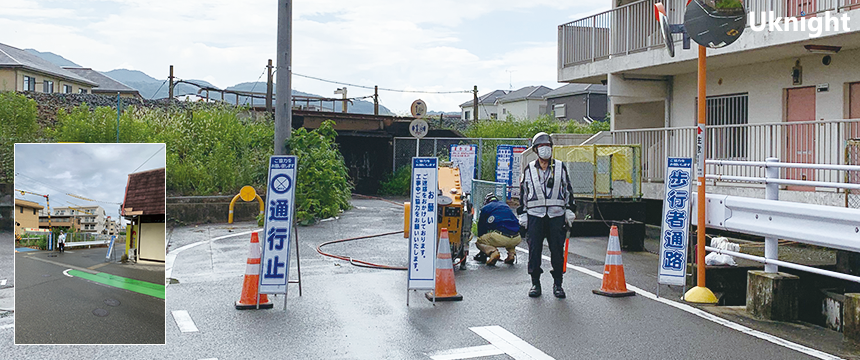 JR唐の原駅にて列車監視業務を実施致しました。