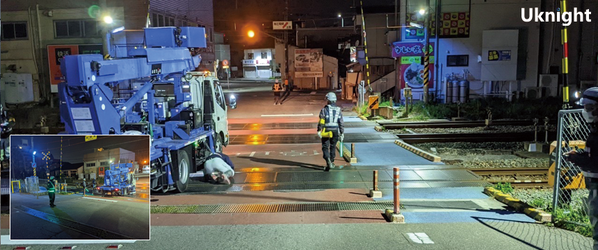 福岡市東区にて鉄道保安に関する警備業務を実施致しました。