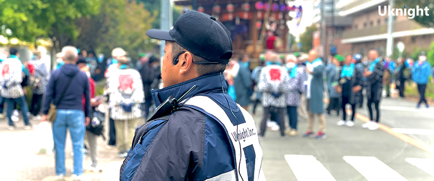 「東村山市民産業まつり」会場警備を実施致しました。