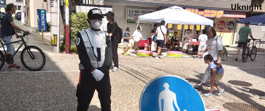 「サザエさん商店街通り　夢まつり」会場警備を実施致しました。