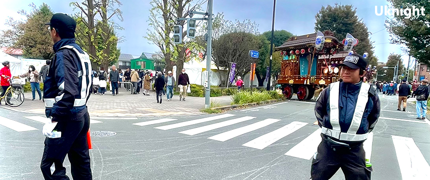 「東村山市民産業まつり」会場警備を実施致しました。