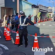 「熊本城マラソン2024」コース沿道警備を実施致しました。