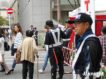 ユナイトのイベント会場警備